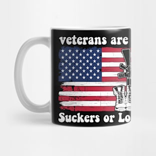 Veterans Are Not Suckers Or Losers Biden 2024 ANTITRUMP Mug